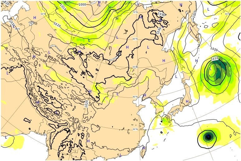 台風号 19 ノグリーのヨーロッパ Ecmwf 最新進路予想 Windyも比較