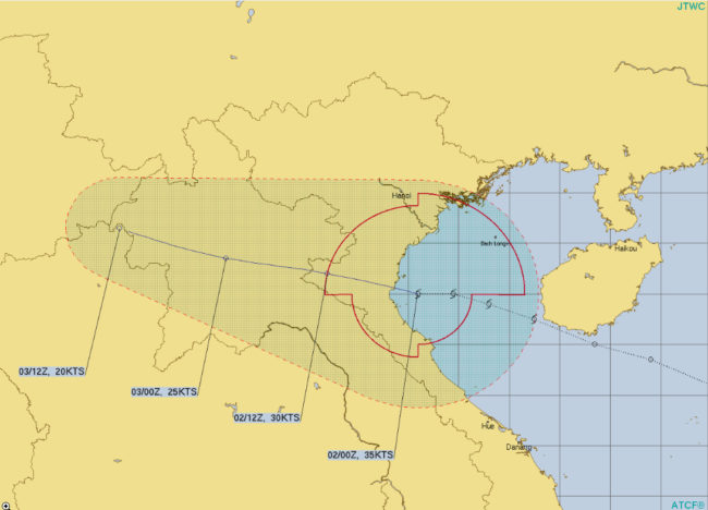 台風3号 シンラコウの現在地は 米軍 Jtwc 最新進路予想を比較