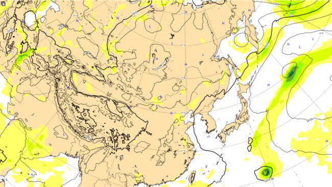 台風5号 21 チャンパーのヨーロッパ Ecmwf の進路予想や現在地 Windyも比較
