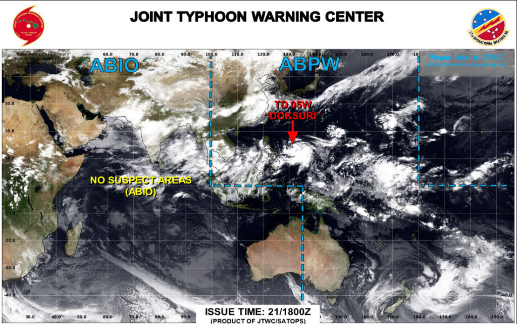 【台風5号・2023】トクスリの現在地と進路予想｜米軍・ヨーロッパ・気象庁の最新比較まとめ！