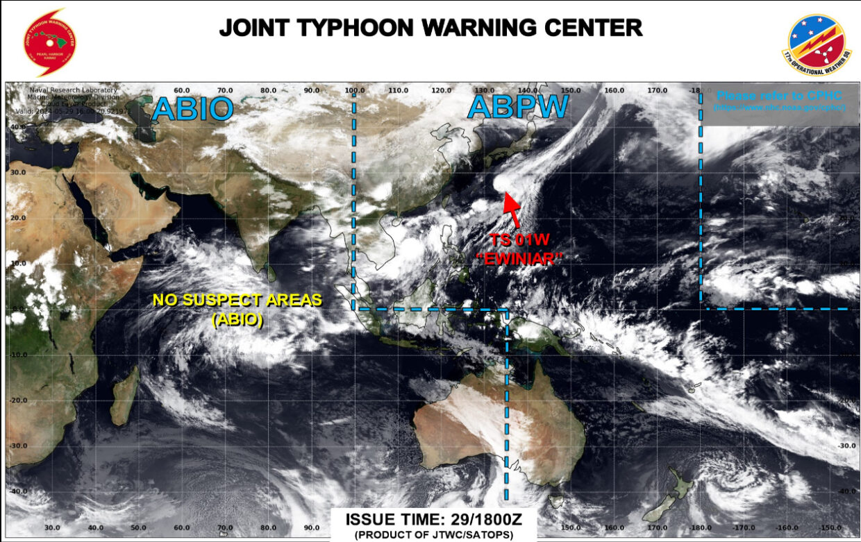 【台風1号・2024】イーウィニャのタマゴの現在地と進路予想｜米軍・ヨーロッパ・気象庁の最新比較まとめ！