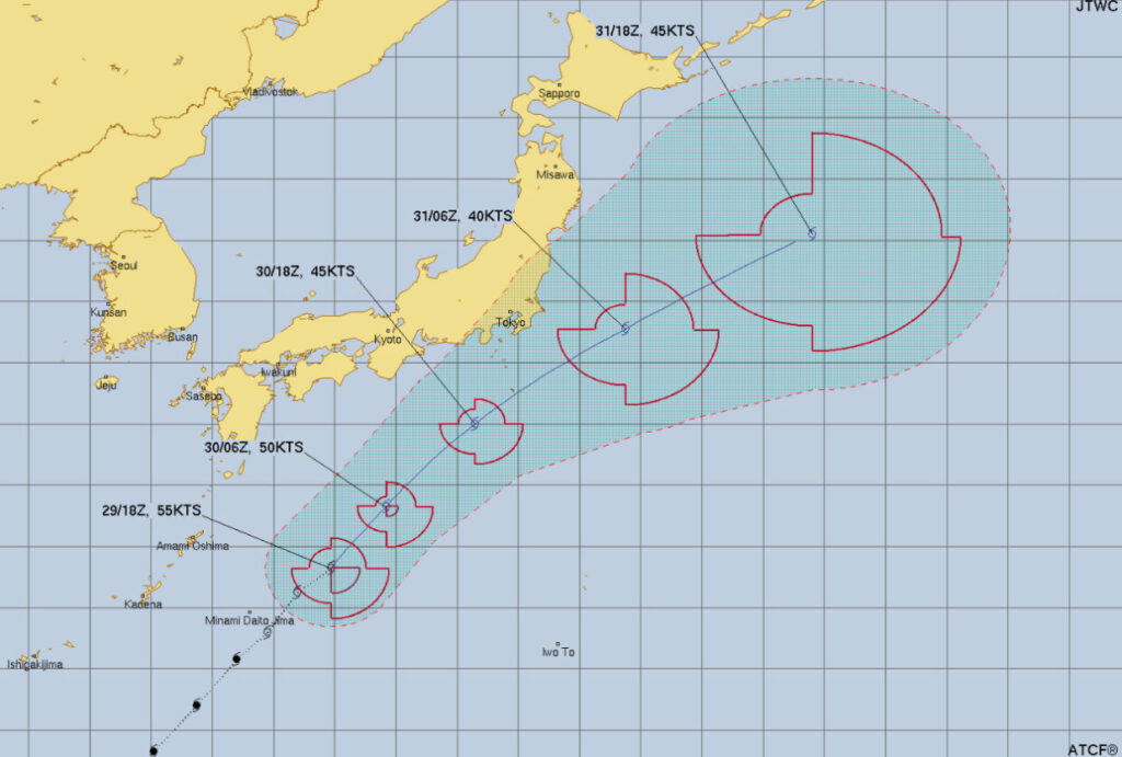 【台風1号・2024】イーウィニャのタマゴの現在地と進路予想｜米軍・ヨーロッパ・気象庁の最新比較まとめ！