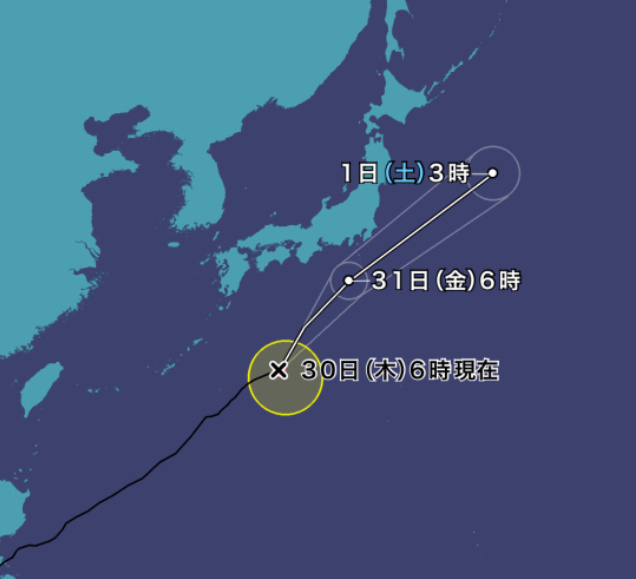 【台風1号・2024】イーウィニャのタマゴの現在地と進路予想｜米軍・ヨーロッパ・気象庁の最新比較まとめ！