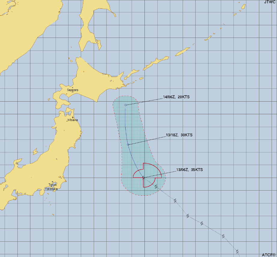 2024年台風6号ソンティン｜米軍やヨーロッパ・気象庁の現在地や予想比較まとめ！