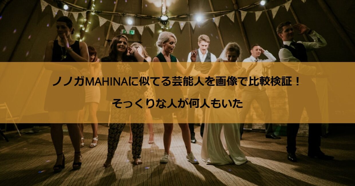 ノノガMAHINAに似てる芸能人を画像で比較検証！そっくりな人が何人もいた