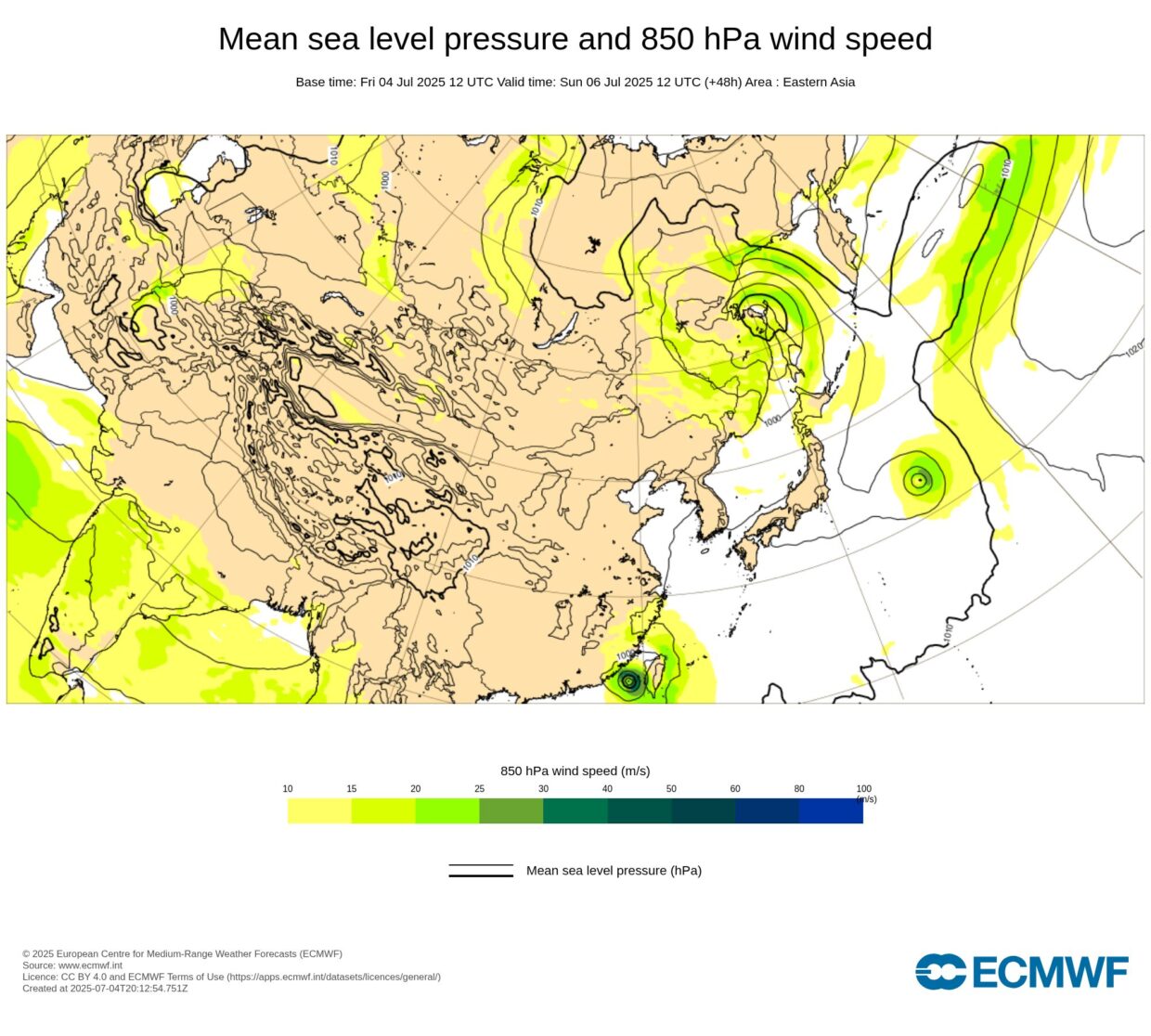 【台風4号・2025】ダナスの現在地と進路予想｜米軍・ヨーロッパ・気象庁の最新比較まとめ！