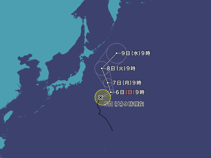 【台風3号・2025】ムーンの現在地と進路予想｜米軍・ヨーロッパ・気象庁の最新比較まとめ！