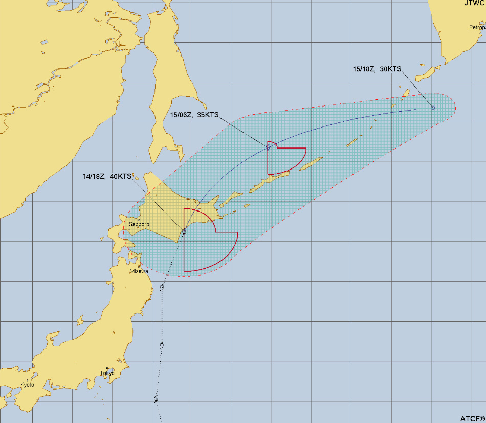 【台風5号・2025】ナーリーの現在地と進路予想｜米軍・ヨーロッパ・気象庁の最新比較まとめ！