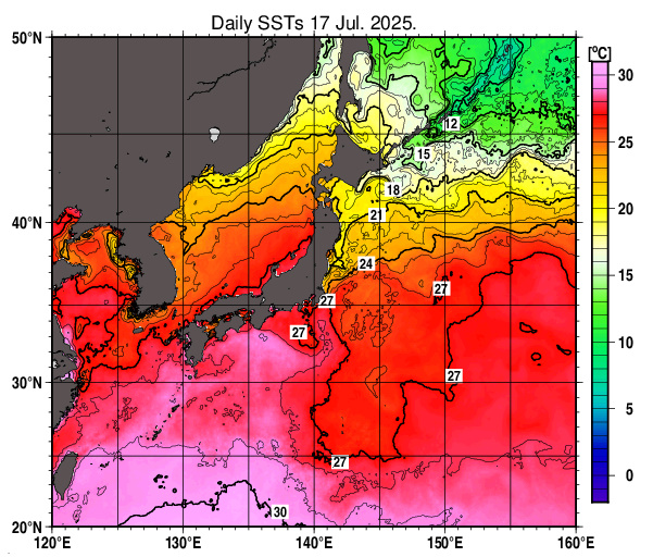 【最新】2025年台風6号ウィパーの現在地 米軍（JTWC）・ヨーロッパ（ECMWF）気象庁の最新進路予想を比較！