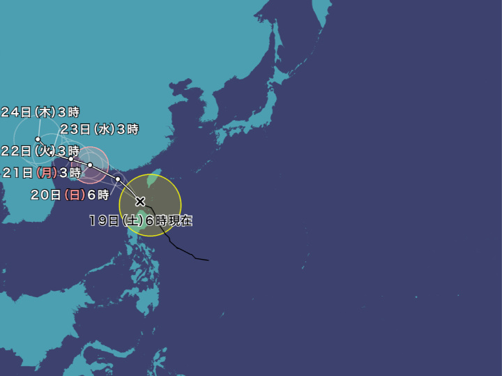 【最新】2025年台風6号ウィパーの現在地 米軍（JTWC）・ヨーロッパ（ECMWF）気象庁の最新進路予想を比較！