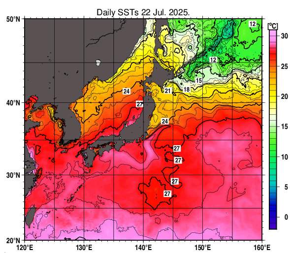 【最新】2025年台風7号フランシスコの現在地 米軍（JTWC）・ヨーロッパ（ECMWF）気象庁の最新進路予想を比較！