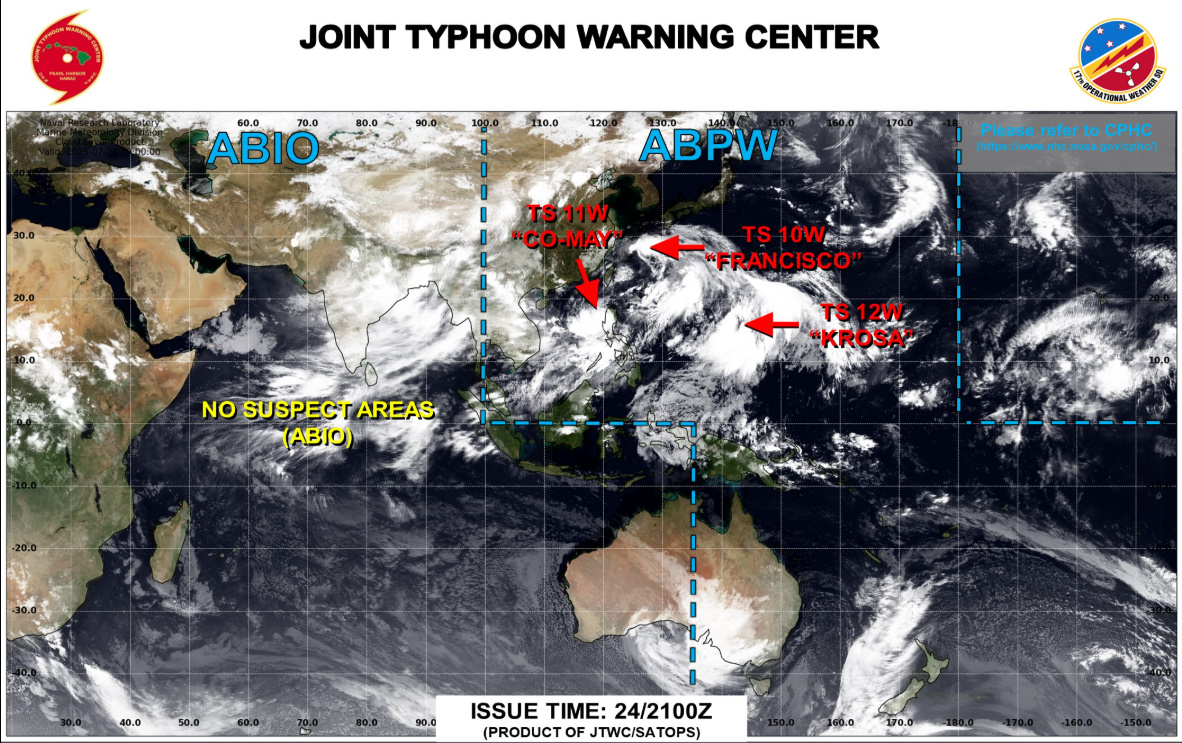 【最新】2025年台風9号クローサの現在地 米軍（JTWC）・ヨーロッパ（ECMWF）気象庁の最新進路予想を比較！