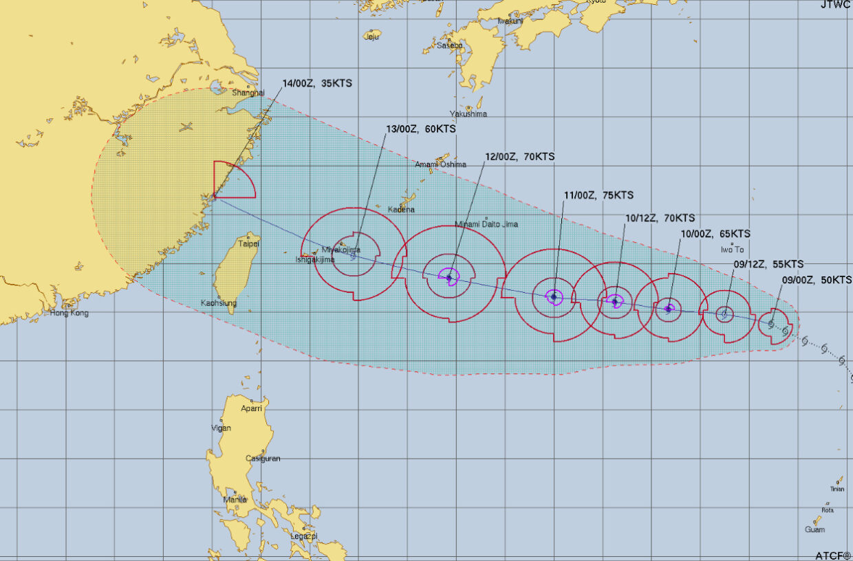 【台風11号・2025】ポードルの現在地と進路予想｜米軍・ヨーロッパ・気象庁の最新比較まとめ！