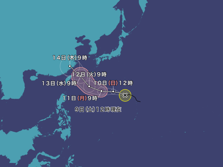 【台風11号・2025】ポードルの現在地と進路予想｜米軍・ヨーロッパ・気象庁の最新比較まとめ！