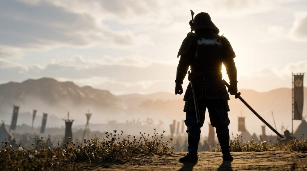 豊臣兄弟！第15話への一部の不満の声を象徴する静物画風イメージ。書院に置かれた扇と巻物